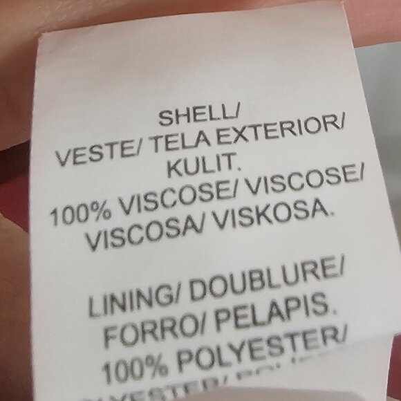 Lucky Brand Plum Floral Maxi Dress Cold Shoulder Boho Festival M - Picture 10 of 12